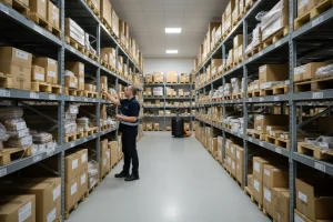 Almacén de distribuidor de periféricos para la industria del plástico con stock original listo para envío