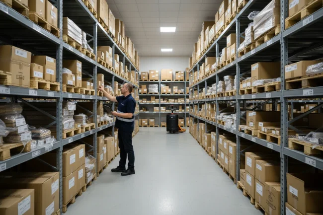 Almacén de distribuidor de periféricos para la industria del plástico con stock original listo para envío