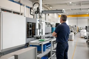 Robots cartesianos en Valencia línea producción